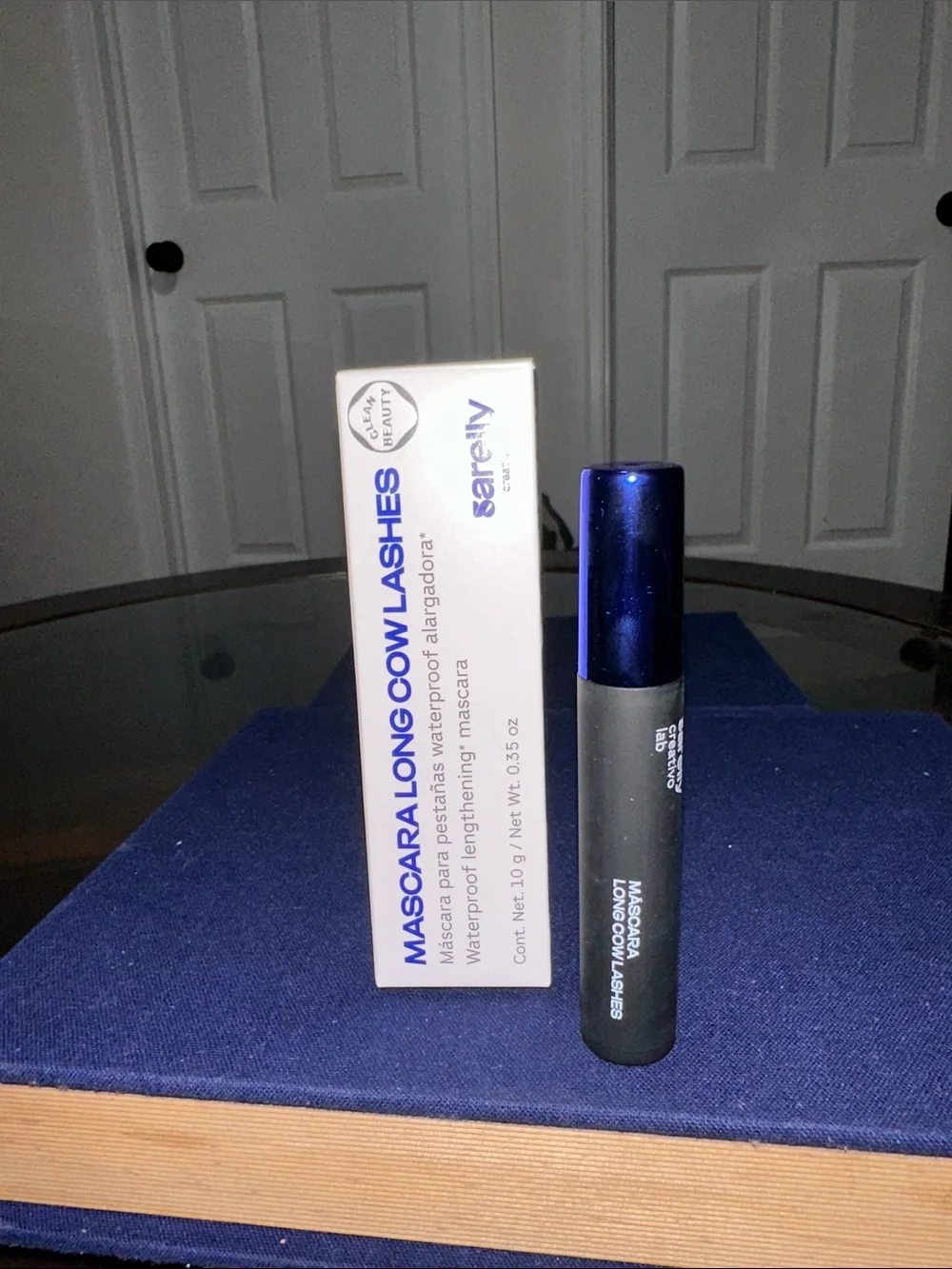 Sarelly Mascara Long Cowlashes - Black with Blue Cap